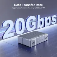 Obudowa na dysk Unitek SolidForce 20Gbps Dual Bay RAID M.2 SSD Enclosure S1247AGY01 - RAID 0, 1, 2x M.2 2280