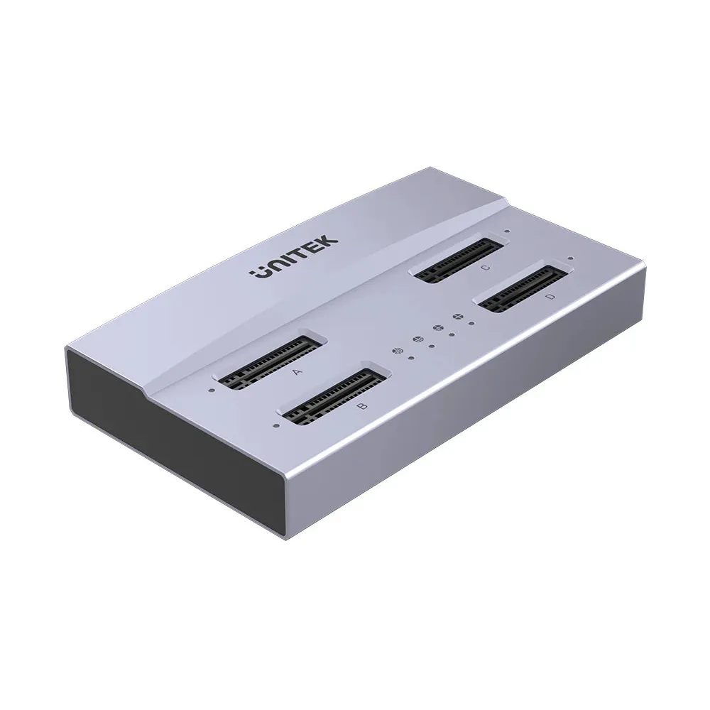 Stacja dokująca dla dysków M.2 Unitek USB4 4-Bay M.2 SSD Docking Station S1243BGY01-EU - 4x M.2