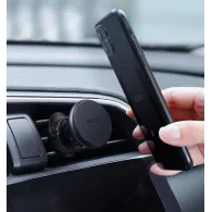 Uchwyt samochodowy do kratki AUKEY HD-C74 - Magnetyczny, Czarny