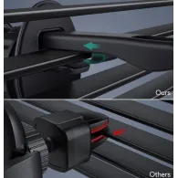 Uchwyt samochodowy do kratki AUKEY HD-C74 - Magnetyczny, Czarny