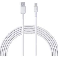 Kabel AUKEY USB-C do USB-A CB-NAC1 WHITE - Power Delivery 60W 3A, USB 2.0, 1m, Biały