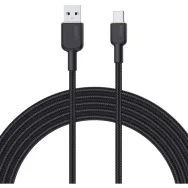 Kabel AUKEY USB-C do USB-A CB-NAC1, Power Delivery 60W 3A, USB 2.0, 1m, Czarny | Sklep ITnes.pl, IT for BUSINESS