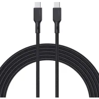 Kabel AUKEY USB-C do USB-C CB-KCC101 - PD 100W, 1 m, Czarny