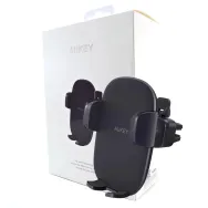 Uniwersalny uchwyt samochodowy na smartfon AUKEY HD-C48 - Do kratki nawiewowej, Czarny