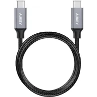 Kabel AUKEY Quick Charge USB-C do USB-C CB-CD6, 2 m, USB 2.0, Czarny | Sklep ITnes.pl, IT for BUSINESS
