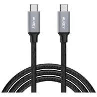 Kabel AUKEY Quick Charge USB-C do USB-C CB-CD5, 1 m, USB 2.0, Czarny | Sklep ITnes.pl, IT for BUSINESS