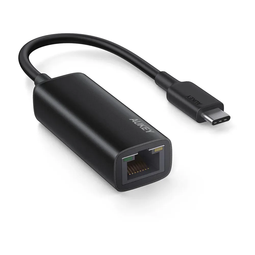 Karta sieciowa USB-C AUKEY CB-A30, USB-C 3.2 Fen 2, 1x 100|1000Mbps RJ-45 | Sklep ITnes.pl, IT for BUSINESS