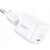 Ładowarka sieciowa AUKEY Omnia II Mini USB-C 30W PA-B1L WHITE - 30W, 1x USB-C, Biała