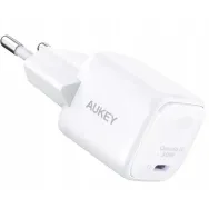 Ładowarka sieciowa AUKEY Omnia II Mini USB-C 30W PA-B1L WHITE - 30W, 1x USB-C, Biała