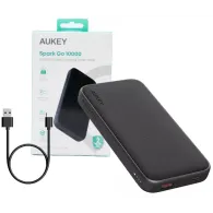 Powerbank AUKEY Spark Go 10000mAh PB-Y46 - 1x USB-C, 1x USB-A, 5V, 3A, Szary