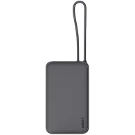 Powerbank AUKEY Spark Sling 10000 mAh PB-Y53P - przewód USB-C, 1x USB-C, 1x USB-A, 22,5W, Szary