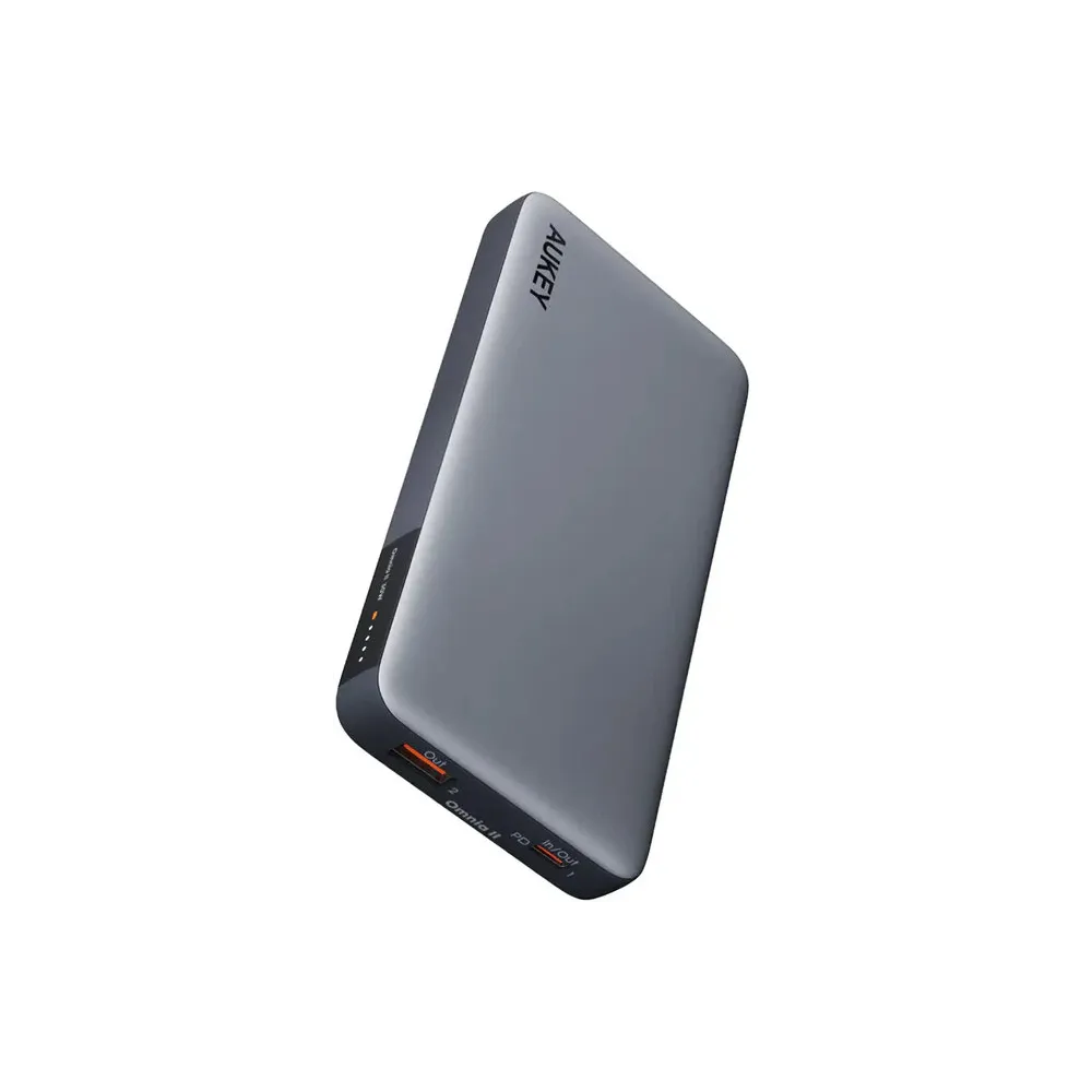 Powerbank AUKEY Sprint X 10000mAh 30W PB-Y41 - 1x USB-C, 1x USB-A, Szary