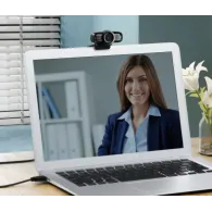 Kamera internetowa AUKEY PC-LM3 - USB ,Full HD 1920x108, Autofocus, 1080p 30fps, Mikrofony stereo, Czarna