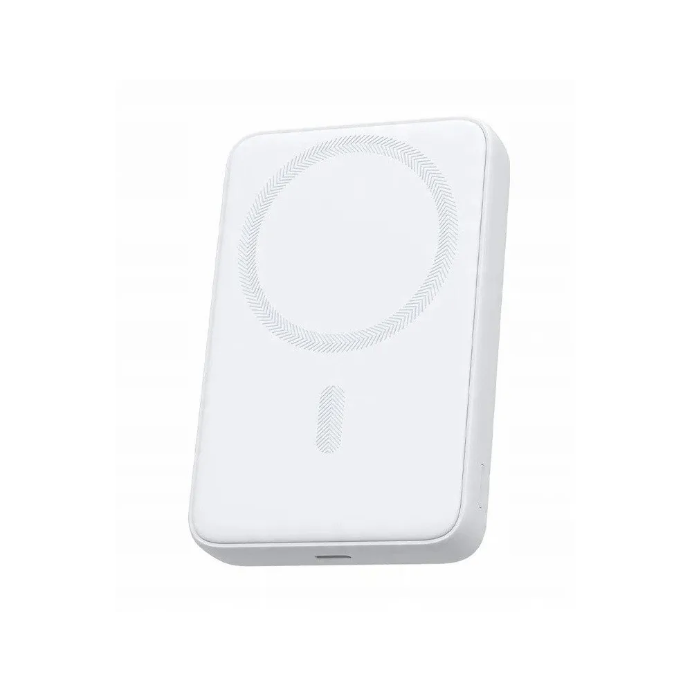Powerbank magnetyczny AUKEY MagFusion Slim 10000mAh 20W PB-MS04 WHITE - MagSafe PD, Biały