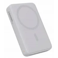 Powerbank magnetyczny AUKEY MagFusion Slim 10000mAh 20W PB-MS04 WHITE - MagSafe PD, Biały