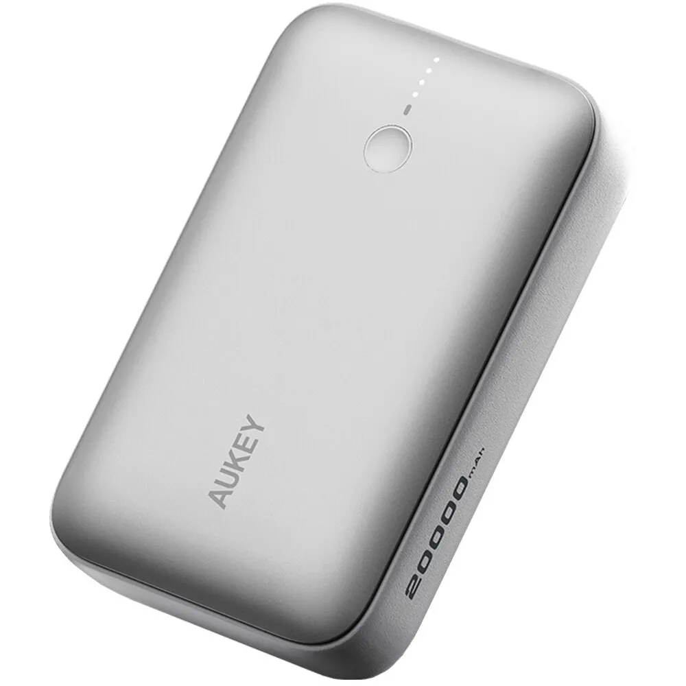 Powerbank AUKEY Spark Mini 20000mAh 22,5W PB-Y57 WHITE - 1x USB-C, 1x USB-A, Biały