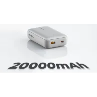Powerbank AUKEY Spark Mini 20000mAh 22,5W PB-Y57 WHITE - 1x USB-C, 1x USB-A, Biały