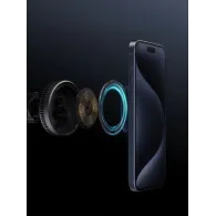Uchwyt magnetyczny na smartfon z ładowaniem indukcyjnym AUKEY MagFusion Dash Pro HD-MC13A - Ładowanie Qi2.0, Czarny
