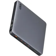 Powerbank AUKEY Sprint X PB-Y44 20000mAh 100W - 3x USB-C, 1x USB-A, PD 3.0, QC 3.0, Szary