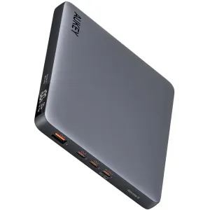 Powerbank AUKEY Sprint X PB-Y44 20000mAh 100W - 3x USB-C, 1x USB-A, PD 3.0, QC 3.0, Szary