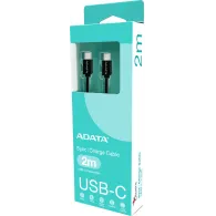 Kabel ADATA USB-C CACC-200PN-BK, USB-C 2.0, 100W, 2 m, Czarny | Sklep ITnes.pl, IT for BUSINESS
