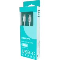 Kabel ADATA USB-C CACC-100PN-WH, USB-C 2.0, 100W, 1 m, Biały | Sklep ITnes.pl, IT for BUSINESS