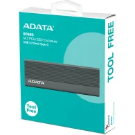 Obudowa na dysk ADATA SSD M.2 EC680 USB-C 3.2 Gen2 EC680-CCGY - USB 10 Gb|s, Szara