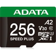 Karta pamięci ADATA Speed Plus MicroSDXC 256 GB UD256GUI3V30A2SP-RA1 - Class 3, UHS-I|U3, A2, V30, 180|160 MB/s