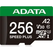Karta pamięci ADATA Speed Plus MicroSDXC 256 GB UD256GUI3V30A2SP-RA1 - Class 3, UHS-I|U3, A2, V30, 180|160 MB/s