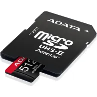 Karta pamięci ADATA High Endurance 512GB microSDXC AUSDX512GUI3V30SHA2-RA1 - Czarna