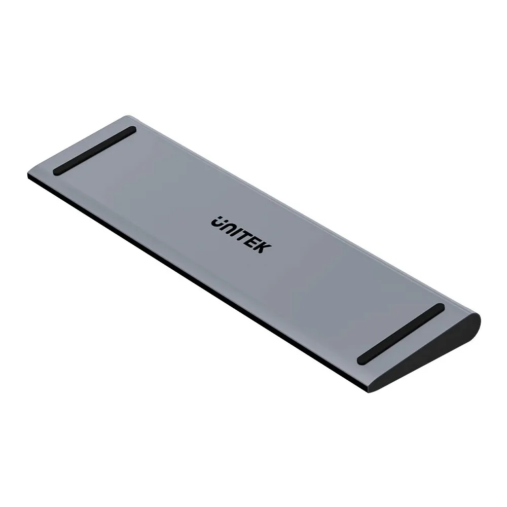 Stacja dokująca Unitek uHUB11+ USB-C DisplayLink 4K Docking Station D1147AGY01 - 4K 30Hz, 5Gbps, PD 100W, Szara