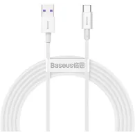 Kabel Baseus Superior USB-A do USB-C CATYS-A02, Quick Charge 3.0 66W 6A, USB 2.0, 480 Mbps, Biały | Sklep ITnes.pl, IT for BUSINESS