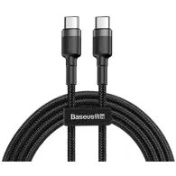 Kabel Baseus Cafule USB-C CATKLF-HG1, Quick Charge 3.0 3A 60W, USB 2.0, 2 m, Czarny | Sklep ITnes.pl, IT for BUSINESS