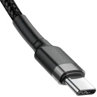 Kabel Baseus Cafule USB-C CATKLF-HG1, Quick Charge 3.0 3A 60W, USB 2.0, 2 m, Czarny | Sklep ITnes.pl, IT for BUSINESS