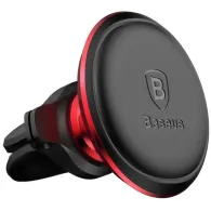 Uchwyt samochodowy Baseus C40141201913-00 - Magnetyczny na kratkę nawiewu, Czarny, Czerwony