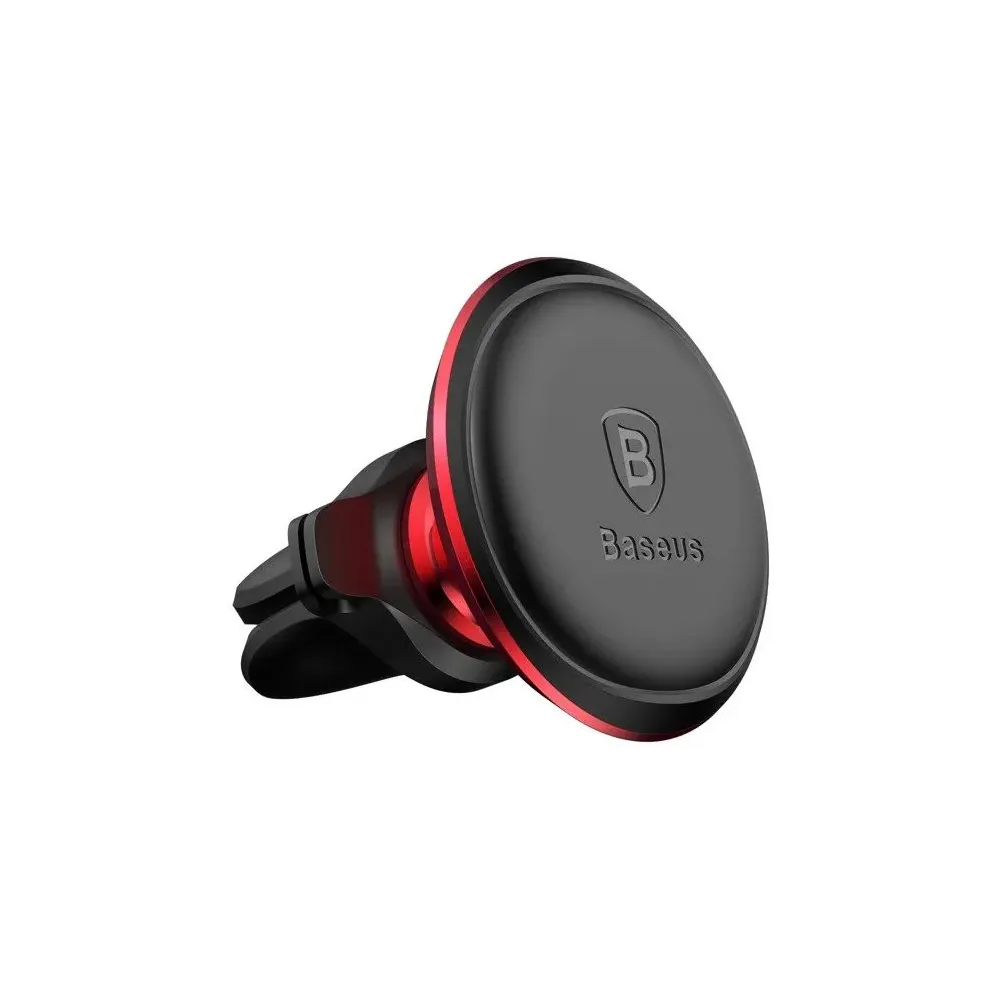 Uchwyt samochodowy Baseus C40141201913-00 - Magnetyczny na kratkę nawiewu, Czarny, Czerwony