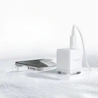 Ładowarka sieciowa Baseus Palm 30W P10111605213-00 - 1x USB-C, Biała