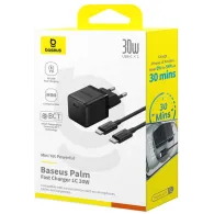 Ładowarka sieciowa Baseus Palm 30W P10111605113-01 - 1x USB-C, Czarna