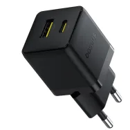 Ładowarka sieciowa Baseus Palm 30W P1011160A113-01 - 1x USB-C, 1x USB-A, Czarna