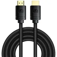 Kabel Baseus High Definition Series HDMI 2.1 CAKGQ-L01, 8K 60 Hz, 48 Gbps, 3m, Czarny | Sklep ITnes.pl, IT for BUSINESS