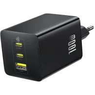 Ładowarka sieciowa Baseus GaN EnerFill FE11 100W P10182102123-00 - 2x USB-C, 1x USB-A, Czarna