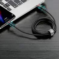 Kabel Baseus Cafule USB-C do USB-A CATKLF-A91, Quick Charge 3A, USB 2.0, 50 cm, Czarny | Sklep ITnes.pl, IT for BUSINESS