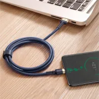 Kabel Baseus Cafule USB-C do USB-A CATKLF-PG1, Quick Charge 5A, USB 2.0, 1 m, Czarny | Sklep ITnes.pl, IT for BUSINESS