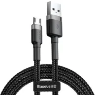 Kabel Baseus Cafule USB-A/Micro-USB CAMKLF-CG1, 2 m, Czarny | Sklep ITnes.pl, IT for BUSINESS
