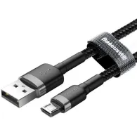 Kabel Baseus Cafule USB-A/Micro-USB CAMKLF-CG1, 2 m, Czarny | Sklep ITnes.pl, IT for BUSINESS