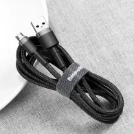 Kabel Baseus Cafule USB-A/Micro-USB CAMKLF-CG1, 2 m, Czarny | Sklep ITnes.pl, IT for BUSINESS