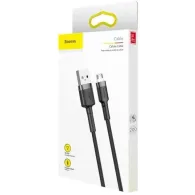 Kabel Baseus Cafule USB-A/Micro-USB CAMKLF-CG1, 2 m, Czarny | Sklep ITnes.pl, IT for BUSINESS