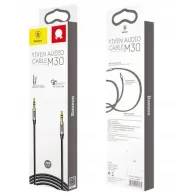 Kabel Baseus Yiven Audio M30 CAM30-BS1, 1,5 m, Czarny | Sklep ITnes.pl, IT for BUSINESS