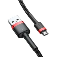 Kabel Baseus Cafule USB-A/Micro-USB CAMKLF-C91, 2 m, Czarny | Sklep ITnes.pl, IT for BUSINESS