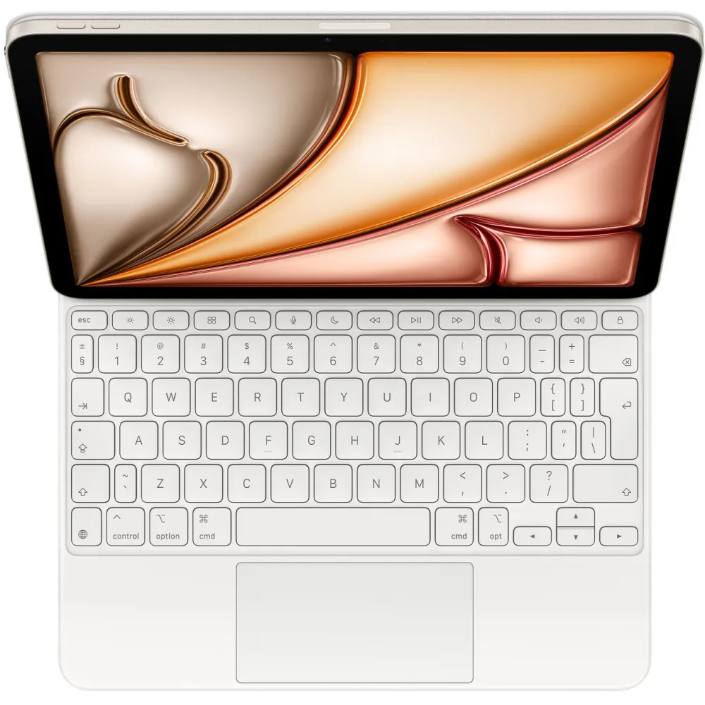 Klawiatura Apple Magic Keyboard MDFV4Z/A do iPada Air 11" (M4/M3/M2), UK, Biała | Sklep ITnes.pl, IT for BUSINESS